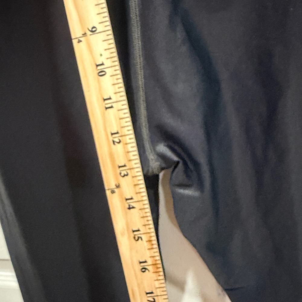 Carbon38 High Rise Liquid Leggings Black XL Shiny RN147957 - Picture 2 of 6